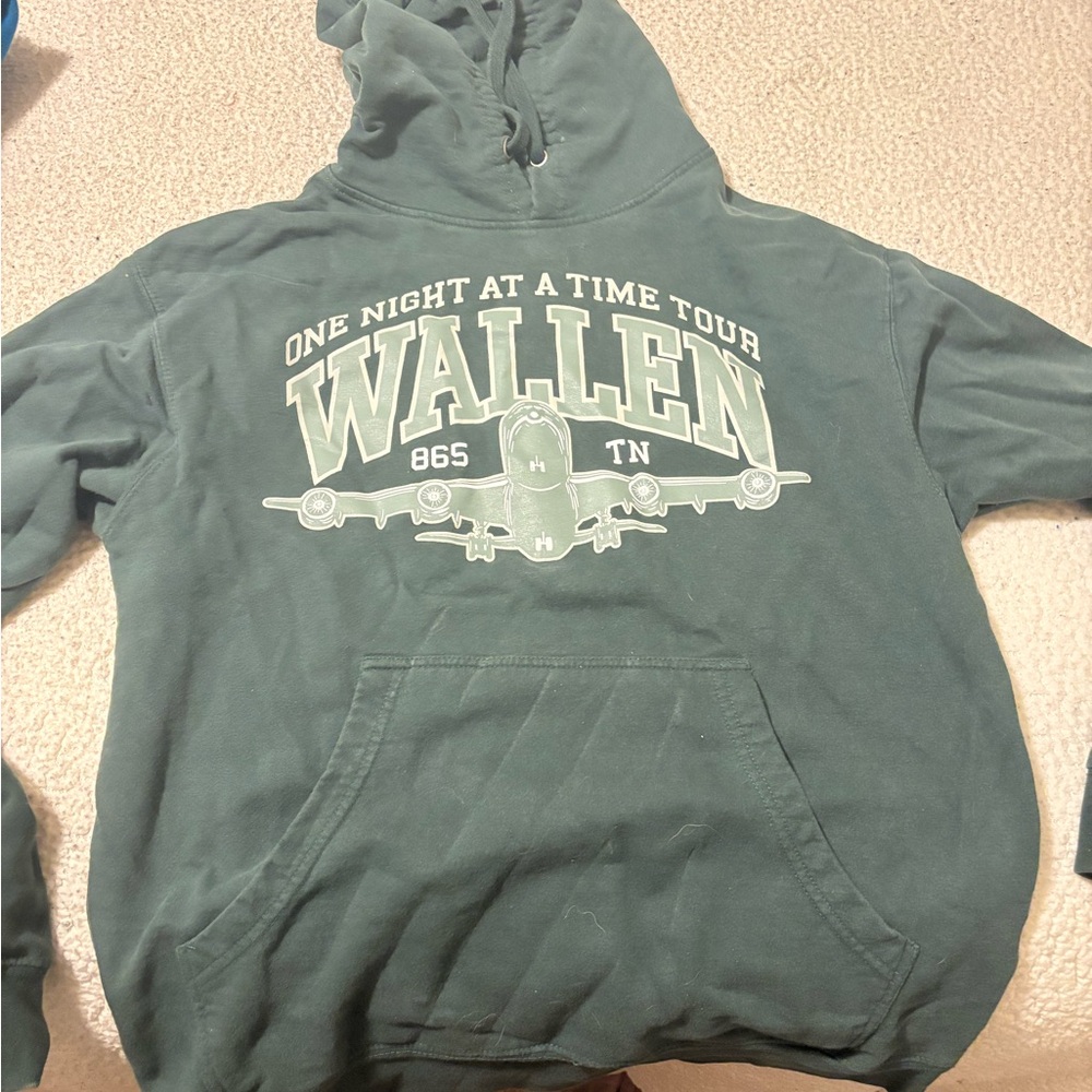 Green Wallen Tour Hoodie